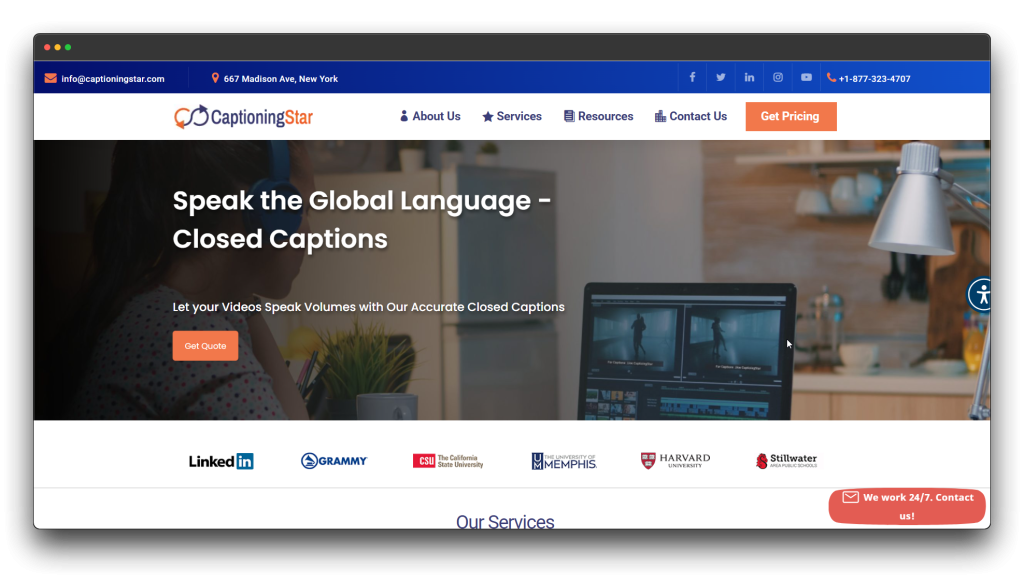 Best Closed Captioning Tools, Captioning star  Closed Captioning Software