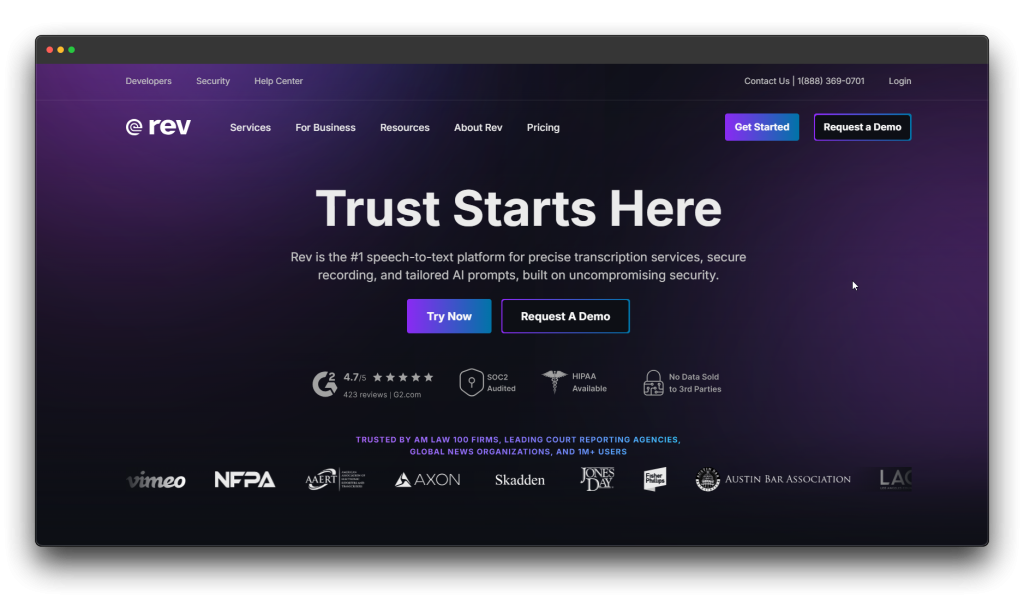 Best Closed Captioning Tools, Rev Closed Captioning Software